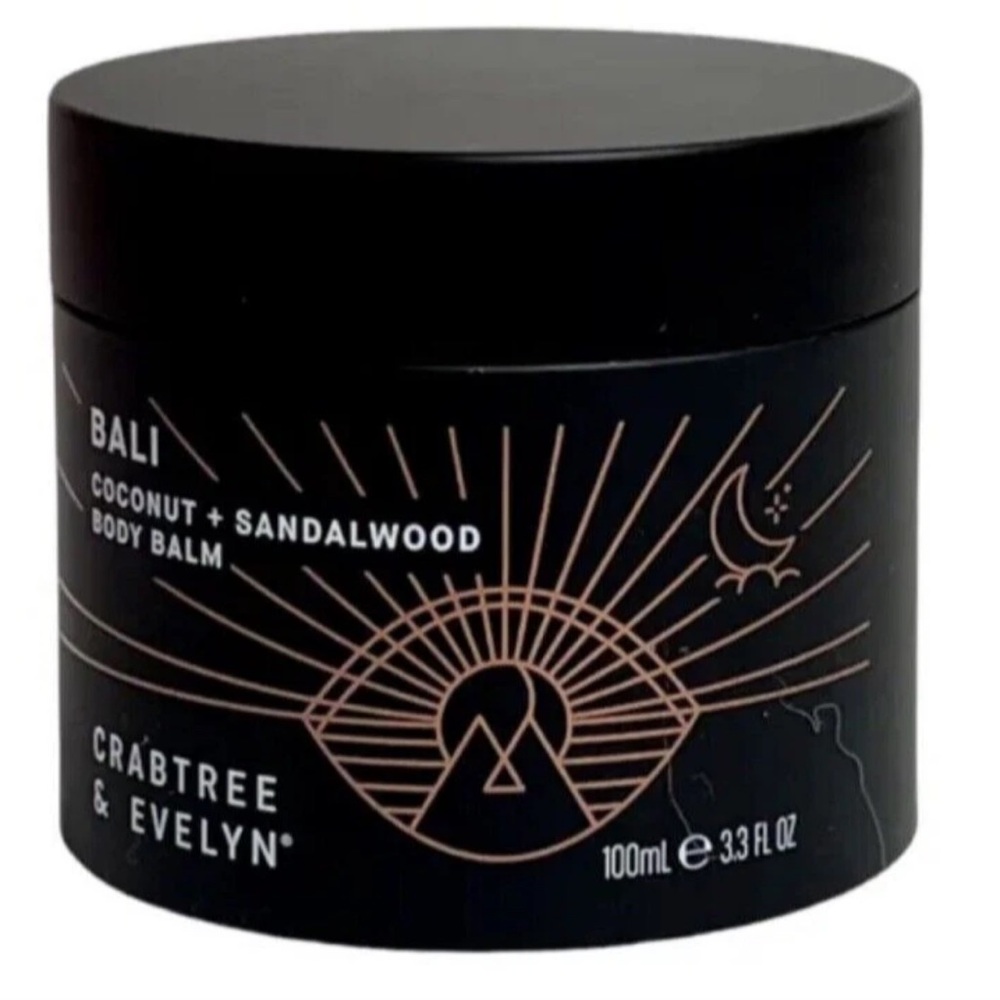 Crabtree & Evelyn Bali COCONUT & SANDALWOOD Body Balm 3.3 oz